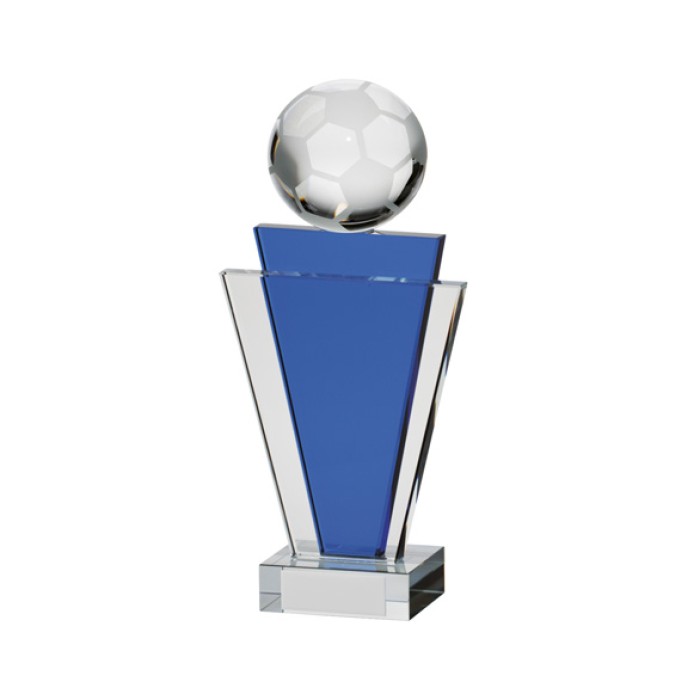 GAUNTLET FOOTBALL CRYSTAL TROPHY - 160MM